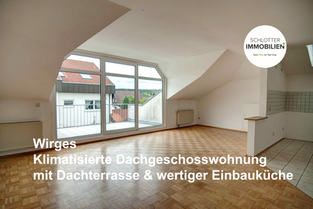 Klimatisierte Dachgeschosswohnung