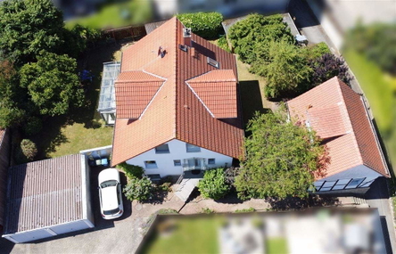 Grundstücksansicht von oben