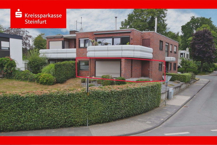 Straßenansicht umrandet