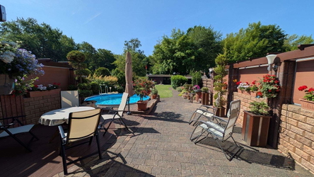 Blick in den Garten