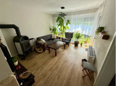 Wohnzimmer EG mit Kamin