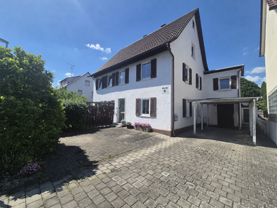 Frontansicht Haus