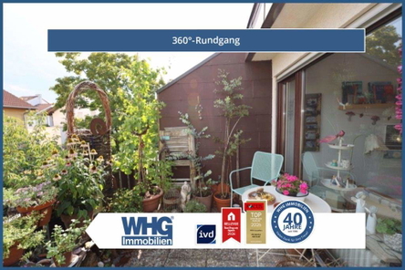 Großer Balkon