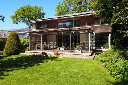 Blick zum Haus