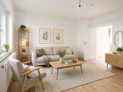 Wohnzimmer (mit KI)