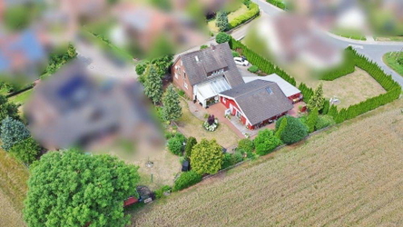 Seitenansicht von oben