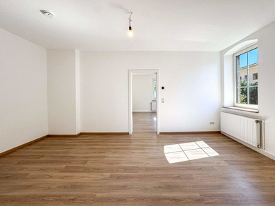 Blick ins Wohnzimmer