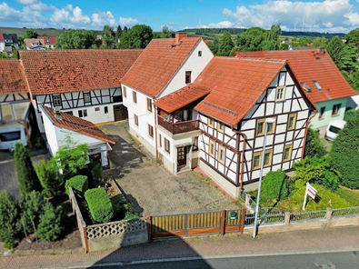 Blick auf die Immobilie