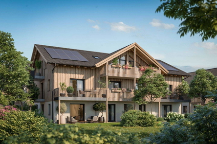 Wohnen im Grünen-KI-gestützt bearbeitet