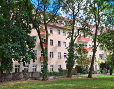 Grünblick zum Objekt