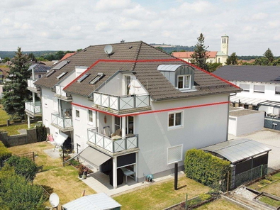 Aussenansicht - Dachterrassen-ETW