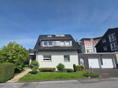 Hausansicht Straße