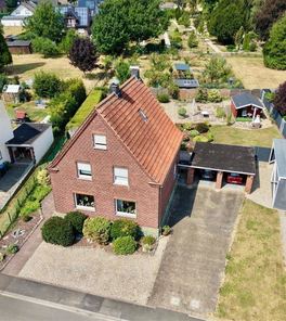 Luftaufnahme Straßenseite