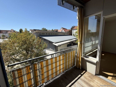 Ausblick Balkon