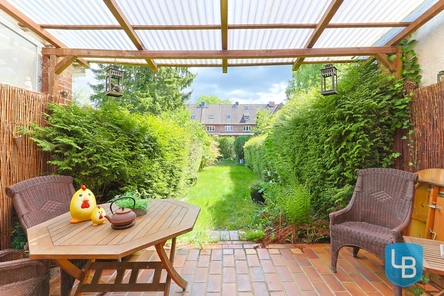 Überdachte Terrasse