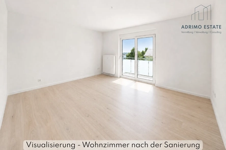Visualisierung Wohn- und Essbe