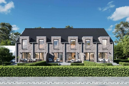 Frontansicht des Hauses