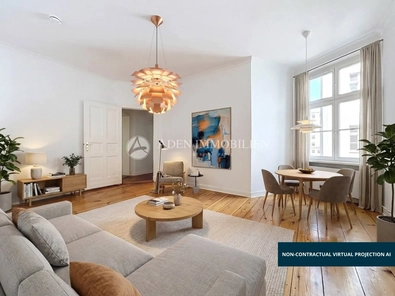 Staging  Wohnzimmer - KI