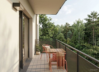 Visualisierung Balkon