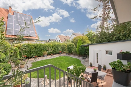 Blick in den Garten