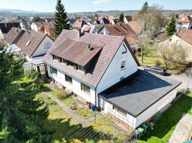 Ostseite mit Garten