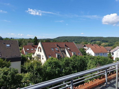 Blick von Loggia 2. DG