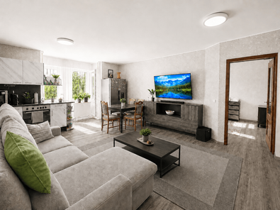 Wohnzimmer_Blick_Schlafzimmer