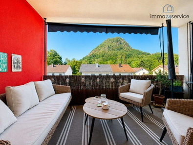 Balkon mit Aussicht