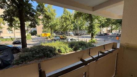 Ausblick Balkon