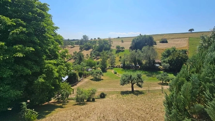 Ausblick Balkon