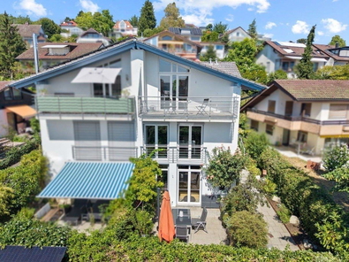 Blick auf dem Garten