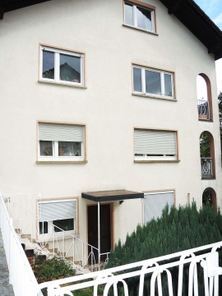 Eingang zur Einliegerwohnung im UG