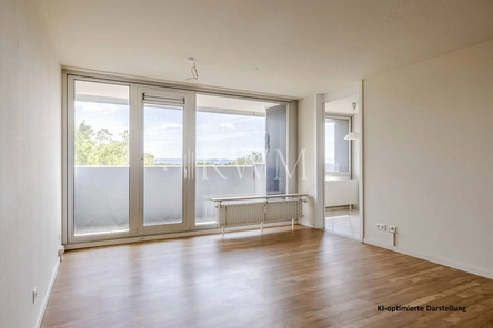 Wohnzimmer mit Loggia