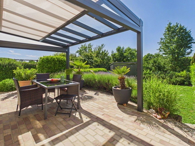 sonnige Süd-West Terrasse