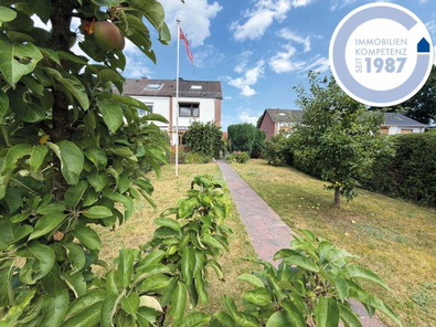 Blick aus dem Garten