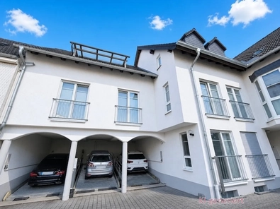 Blick zur Wohnung