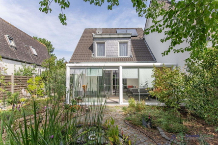 Wintergarten Gartenansicht