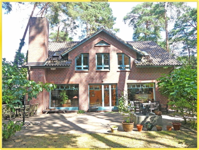 Rückansicht des Hauses