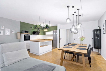 Wohnzimmer - Küche