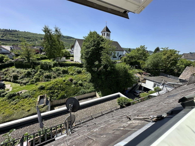 Schöner Ausblick vom Balkon