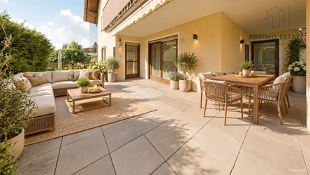 Terrasse visualisiert