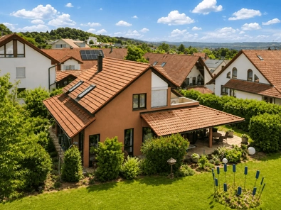 Aussicht auf die Schwäbische A