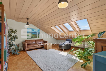 Blick ins Wohnzimmer