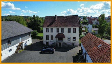 Blick auf das Wohnhaus