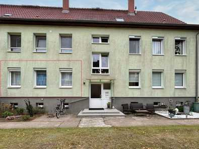 Gebäude vorn-ETW markiert