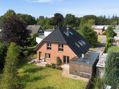 Luftaufnahme Gartenansicht