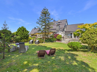 Blick aus dem Garten