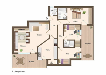 Wohnung 1. OG