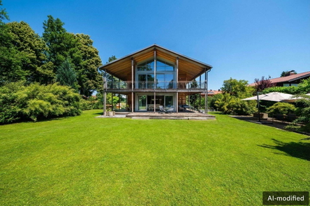 Stilvolles Architektenhaus als Ort der Ruhe