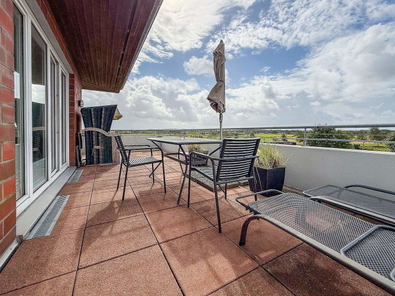 Dachterrasse mit Fernblick